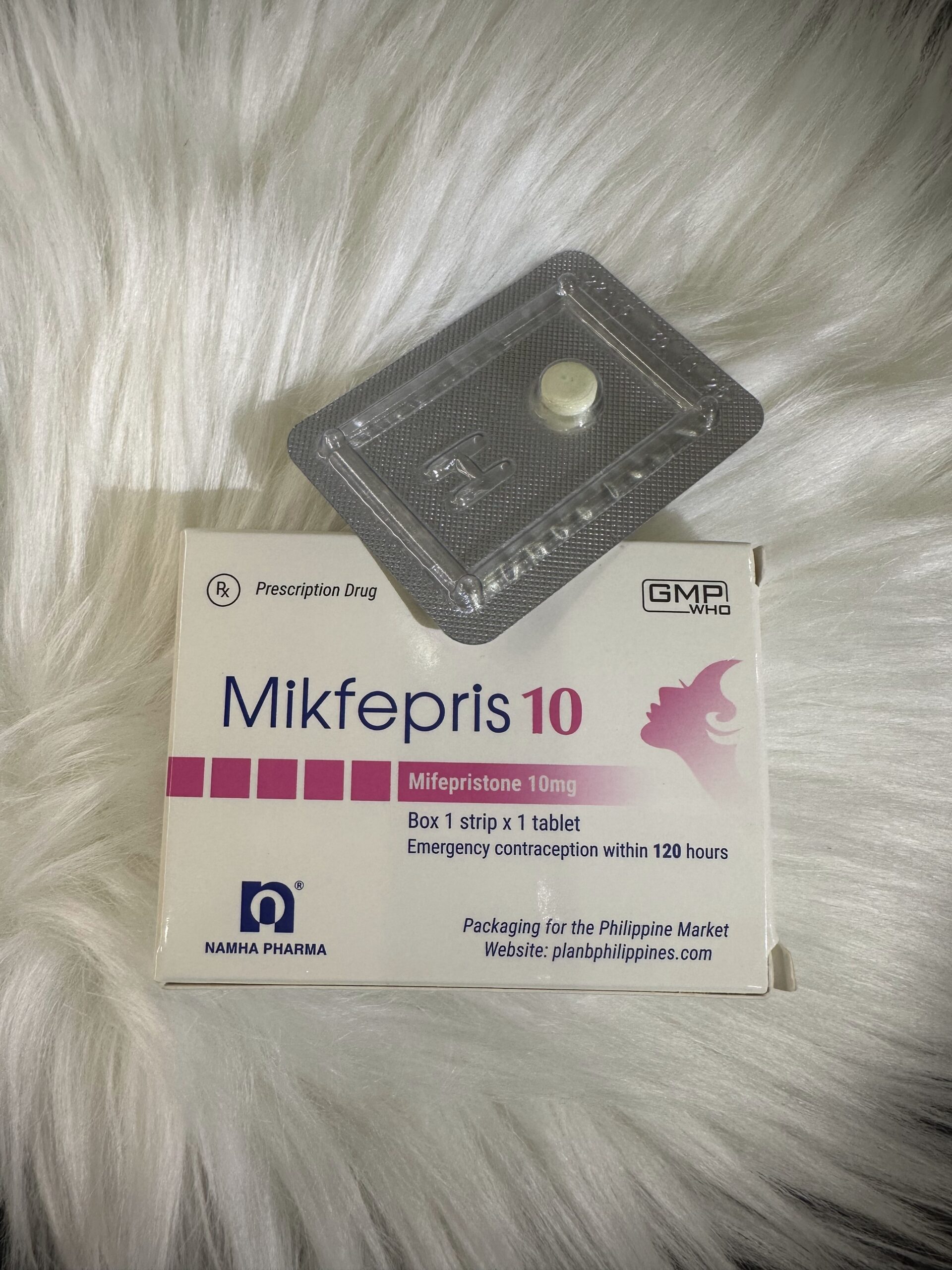 120 Hours - Mifepris 10: Plan B or Morning After Pill/Emergency Contraceptive/Contraception Manila, Philippines