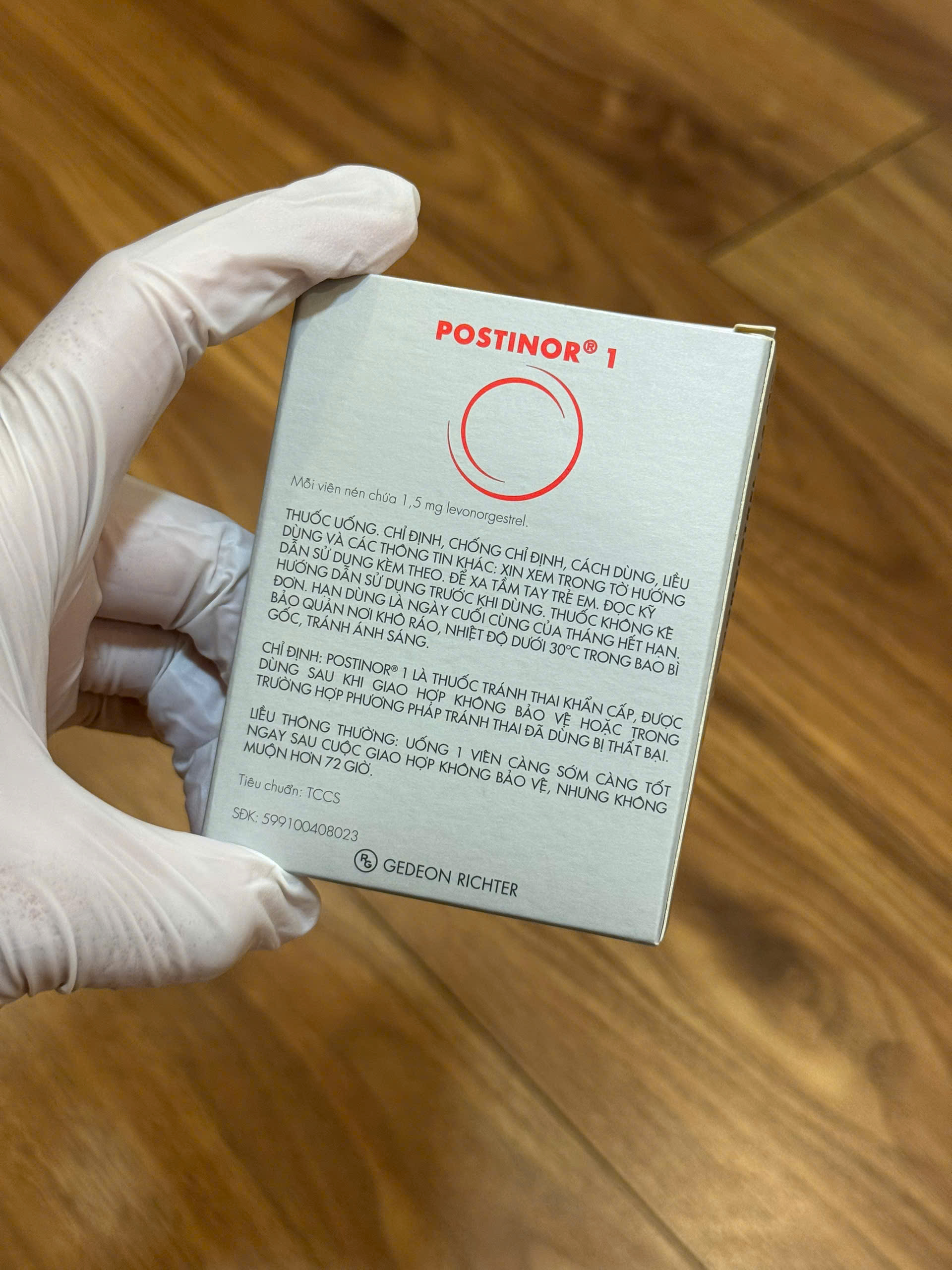 Postinor 1 levonorgestrel 1.5 mg emergency contraceptive pill also known as Plan B in Manila Philippines